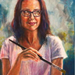MVAF Self Portrait by Donna Munro - winner human form 2019
