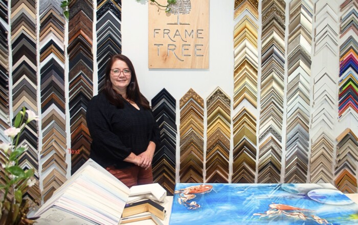Belinda Richardson from Frame Tree custom framing.