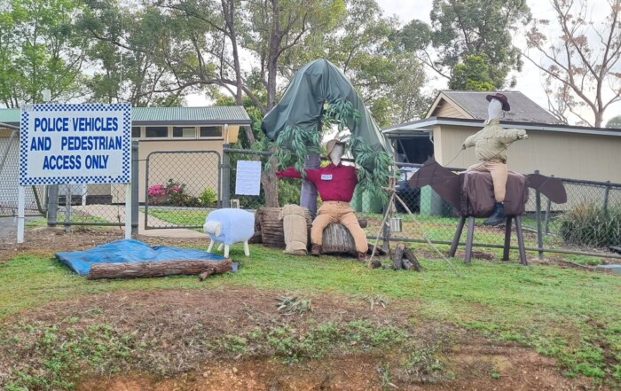 2025 grand champion entry - Andy Waltzing Matilda by the Imbil Police Station.