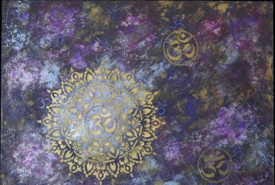 Om Mandala by Lisa Stanton
