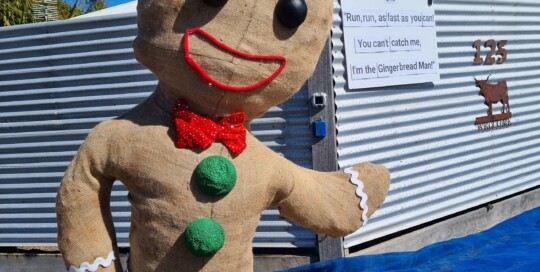 2026 Grand Campion winner - The gingerbread chase by Darren and Simone.